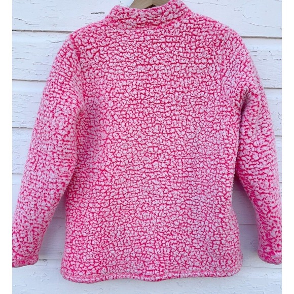 Odd Future Sherpa Fleece 1/4 Zip Sweatshirt Pullover Bright Pink OFWGKTA Skater - Picture 6 of 7